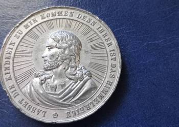 Stare monety Medal Chrzcielny Stare Niemcy / 157
