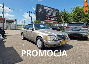 Mercedes E 320 A124 E320 3.2 Benzyna 220 KM, Skóra, Klimatyzacja, Alufelgi…