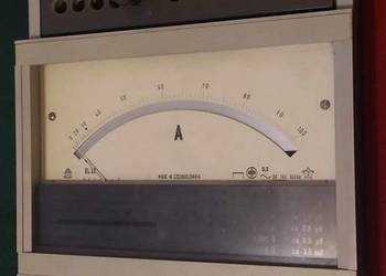 Amperomierz laboratoryjny analogowy EL20 METRA BLANSKO 1988 rok