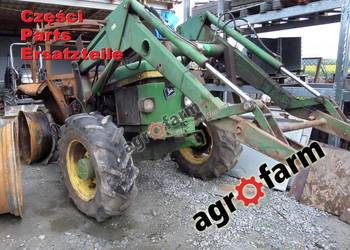 John Deere 2850 części, skrzynia biegów, silnik