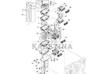 John Deere 9470RX - Kolektor RE589990 (Zawór sterujący)