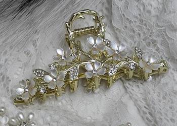 Klamra na bogato, bardzo wygodna, mocna