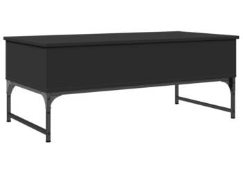 Stolik kawowy czarny 100x50x40 cm WM-845376