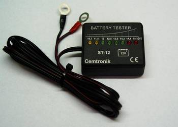 TESTER WSKAŹNIK AKUMULATORA 12V MOTOCYKL SKUTER