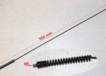 Maszt antena samochodowa 50cm M5