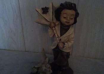 Figurka Pani z Parasolką i psem Figurka Pani z Parasolką i psem