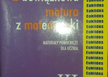 obowiązkowa matura z matematyki książki antykwariaty Praga na sprzedaż  Warszawa