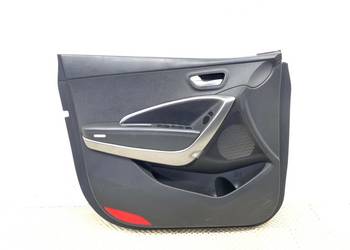 BOCZEK DRZWI LEWY PRZÓD HYUNDAI SANTA FE III SUV TAPICERKA