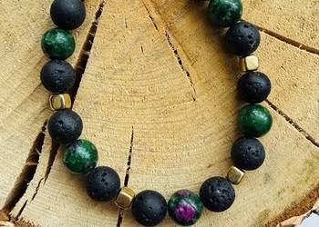 Bransoletka damska z kamieni naturalnych