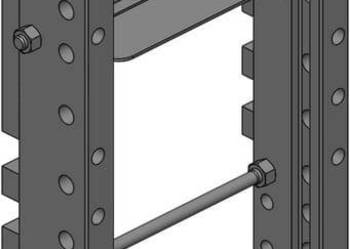 Korpus zaczepu, 390mm 00169000A17