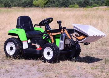 BAWIBUS.PL auto elektryczne KOPARKA TRAKTOR NA AKUMULATOR z łyżką nowy