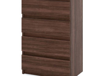 Komoda Z 4 Szufladami Do Salonu Sypialni 60cm Hugo Pojemna Szafka Dąb Wenge
