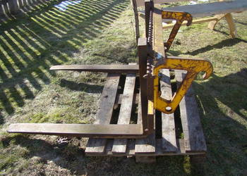 widły ładowarka 85 cm w środku 110cm długie
