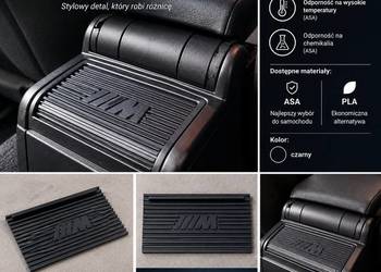 Sprzedam osłonę (roletę) tylnej popielniczki do BMW E46, wykonaną w technol