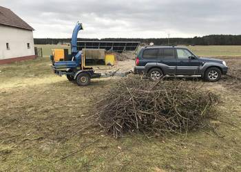 Zagospodarowanie terenu wycinka koszenie roboty ziemne zrąbkowanie