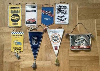 Polski Fiat 125p FSO 125p proporczyk