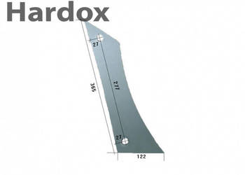 Pierś HARDOX 400103/P części do pługa VOGEL NOOT