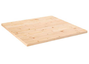 Blat stołu 80x80x25 cm lite drewno sosnowe kwadratowy WM-824390
