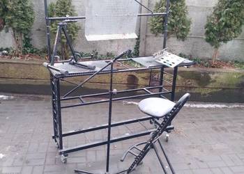 Stolik na kółkach statyw używany