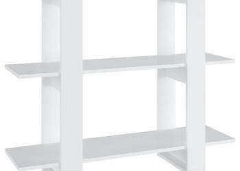 Regał na książki/przegroda biały 100x30x87 cm WM-811547