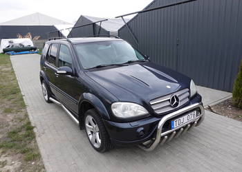 Mercedes ML 55 AMG, pojemność 5439 cm3, 347 KM. Fajna Baza