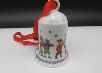 Porcelanowy Dzwonek Świąteczny Hutschenreuther 1997 „Mittenwald”