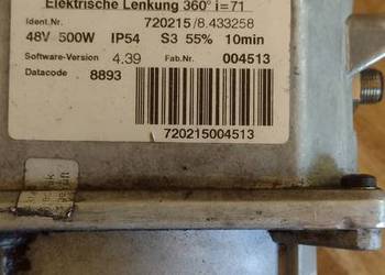 Moduł skrętu  LINDE STILL do Wózka bocznegy 360st SL062-Z1 51613500800