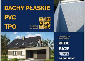 Dachy płaskie PVC