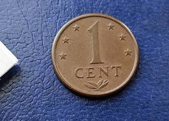Stare monety 1 cent 1974 Antyle Holenderskie