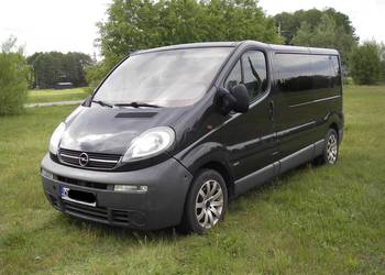 Opel Vivaro Trafic 2,5 DTI 6-cio osobowa LONG brygadówka klima doka
