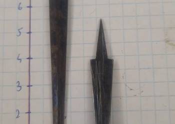 5 Wskazówki starego zegara komplet 2,3mm 5,5mm