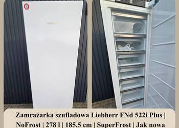 Zamrażarka szufladowa Liebherr FNd 522i Plus | NoFrost | 278 l | 185,5 cm |