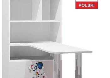 PIESEK 21 - N36 regał z biurkiem dziecięcy 80x40 w.190