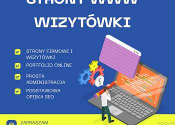 Strona internetowa, wizytówka dla firmy lub projektu