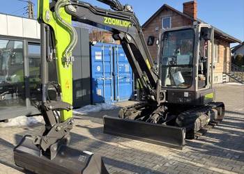 Koparka gąsienicowa ZOOMLION ZE55GU LEASING - KLIMA - KUBOTA - 3 ŁYŻKI