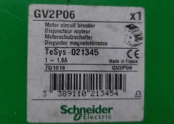 SCHNEIDER ELECTRIC GV2P06 - Wyłącznik silnikowy GV2P06