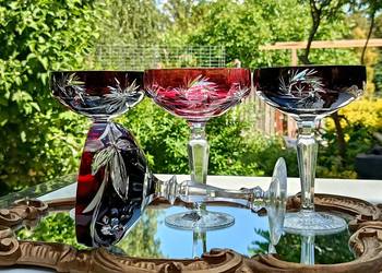 Kieliszki  kryształowe do martini