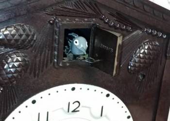 Zegar z kukułką Majak po przeglądzie na prezent