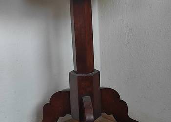 Antyczny Niciak Mahoniowy – Biedermeier / XIX wiek – Unikatowy Stolik