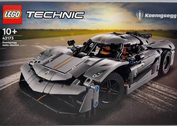LEGO Technic Szary hipersamochód Koenigsegg Jesko Absolut 42173