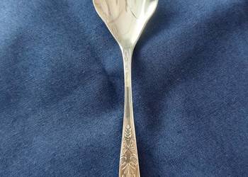 Platerowana łyżeczka do cukru Hefra – wzór romański