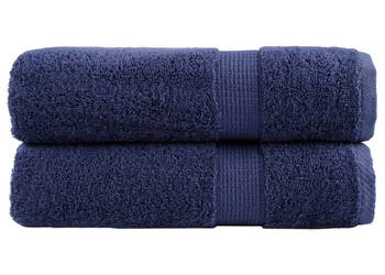 Ręczniki premium SOLUND 2 szt. granatowe 70x140 cm WM-137260