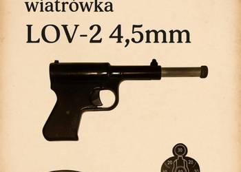 Wiatrówka czechosłowacka Stara LOV-2 4,5mm Retro Pistolet