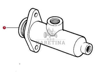 Massey Ferguson 3690 Pompka Pompa Sprzęgła Wysprzęglik CZĘŚCI 1613986M4