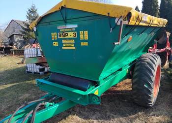 Rozsiewacz nawozu, wapna RNP-3,transport