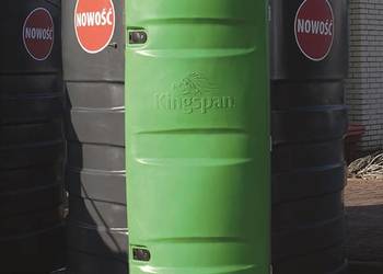 Zbiornik na paliwo ON 1500l, Pompa 79l/min,8 m wąż dystr.
