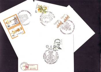 Kop. okol. 4 szt. Papież Jan Pawel II  1983