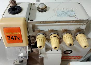 OVERLOCK SIRUBA 747 K ze stołem sprawny bez inwestycji 230v Polecam