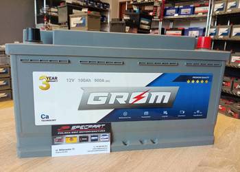 NOWY Akumulator GROM Premium 100Ah 900A EN DTR