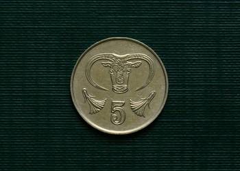 CYPR - 5 centów, 1987r